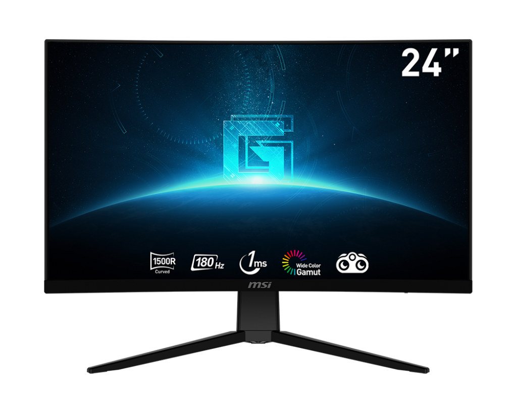 MSI LED Monitor Curved Gaming G2422C 180Hz 1ms 24 Inch VA 1920 x 1080 (FHD) MSI LED Monitor Curved Gaming G2422C 180Hz 1ms 24 Inch VA 1920 x 1080 (FHD)